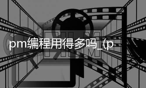 pm编程用得多吗_(pm编程用得多吗为什么)